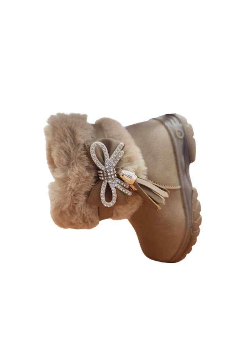 BOTAS NIÑA VINNYS OUTLET BEIGE INVIERNO - 3