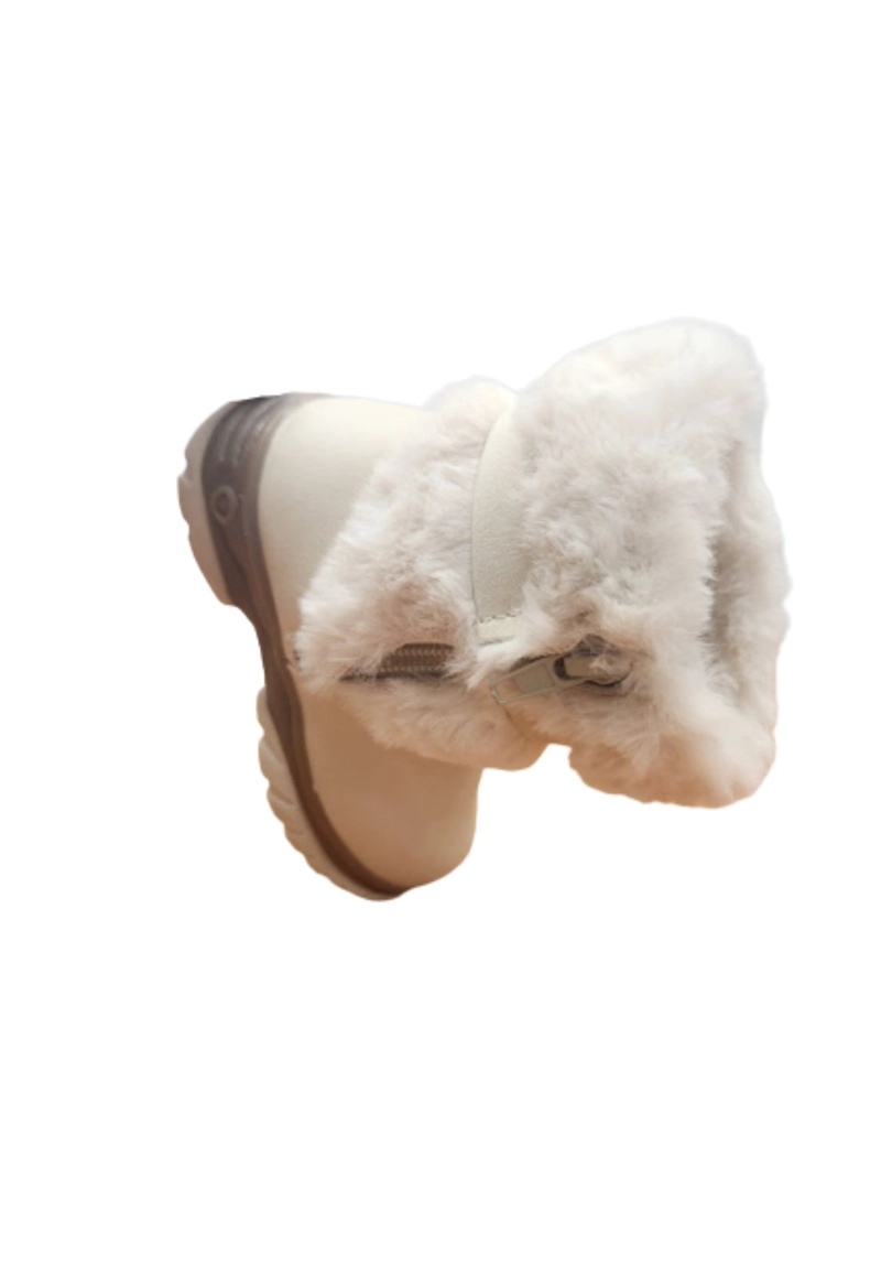 BOTAS NIÑA VINNYS OUTLET BEIGE CLARO INVIERNO - 4