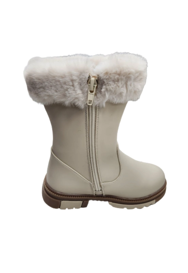 BOTAS NIÑA VINNYS OUTLET BEIGE CHIPORRO INVIERNO - 2