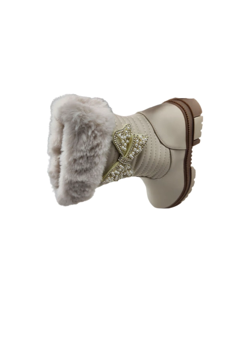 BOTAS NIÑA VINNYS OUTLET BEIGE CHIPORRO INVIERNO - 3