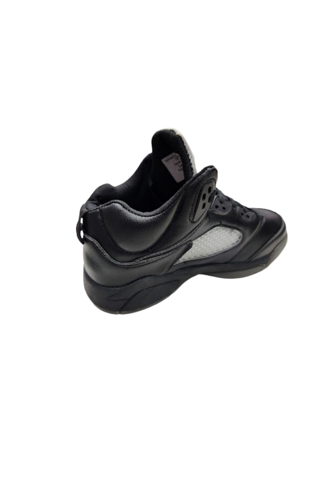 ZAPATILLAS NIÑO VINNYS OUTLET DEPORTIVAS CASUALES NEGRO CON CAÑA - 2