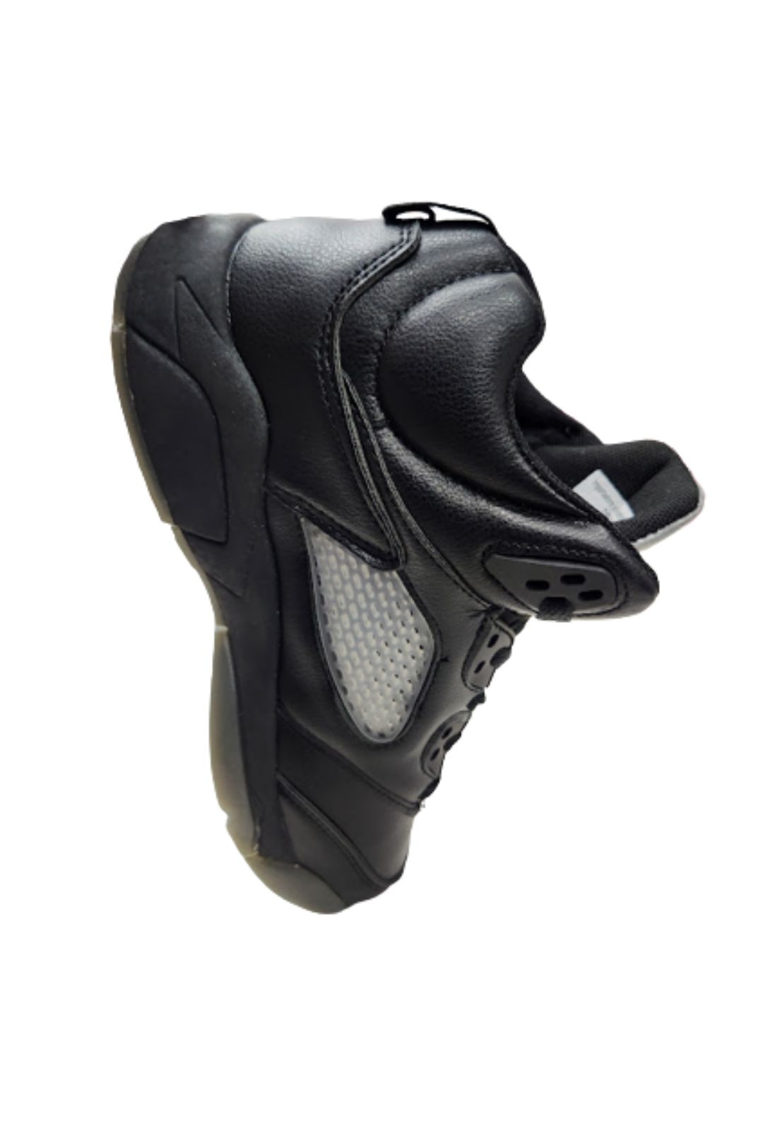 ZAPATILLAS NIÑO VINNYS OUTLET DEPORTIVAS CASUALES NEGRO CON CAÑA - 4