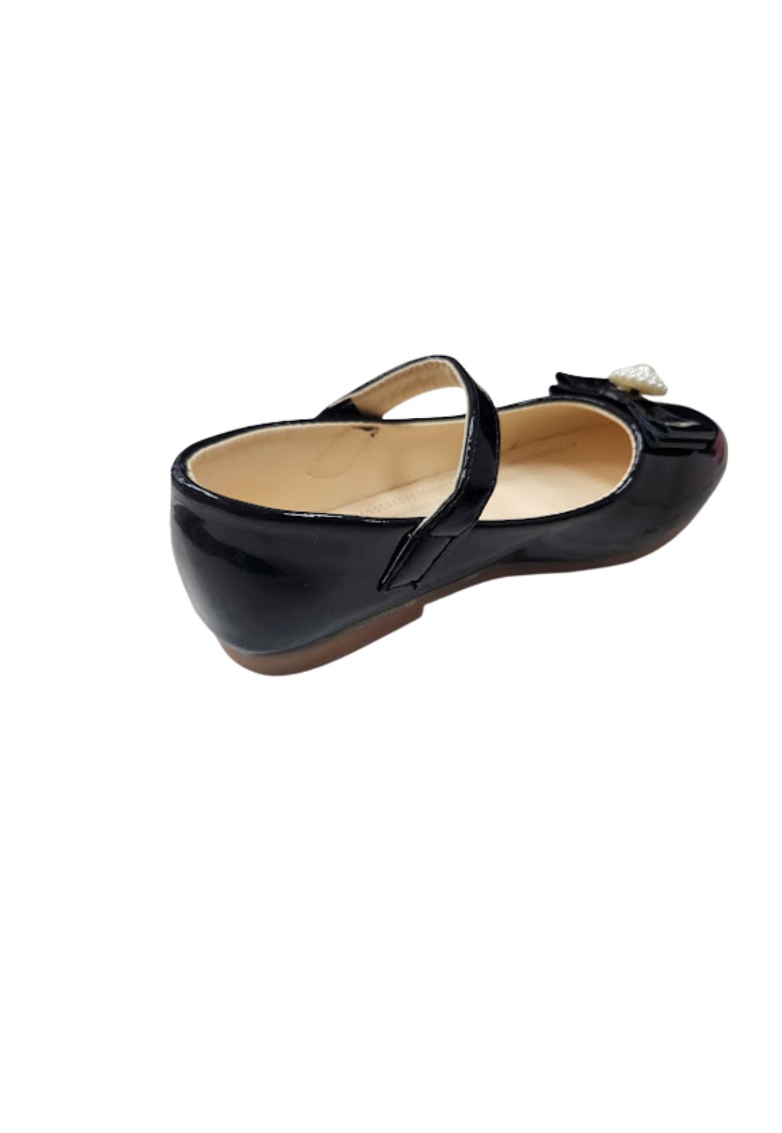 ZAPATO CHAROL NIÑA NEGRO - 2