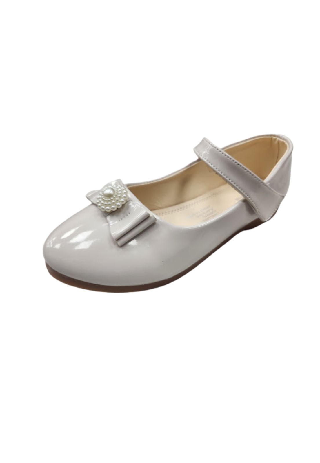 ZAPATO NIÑA DE VESTIR CHAROL ROSADO - 1