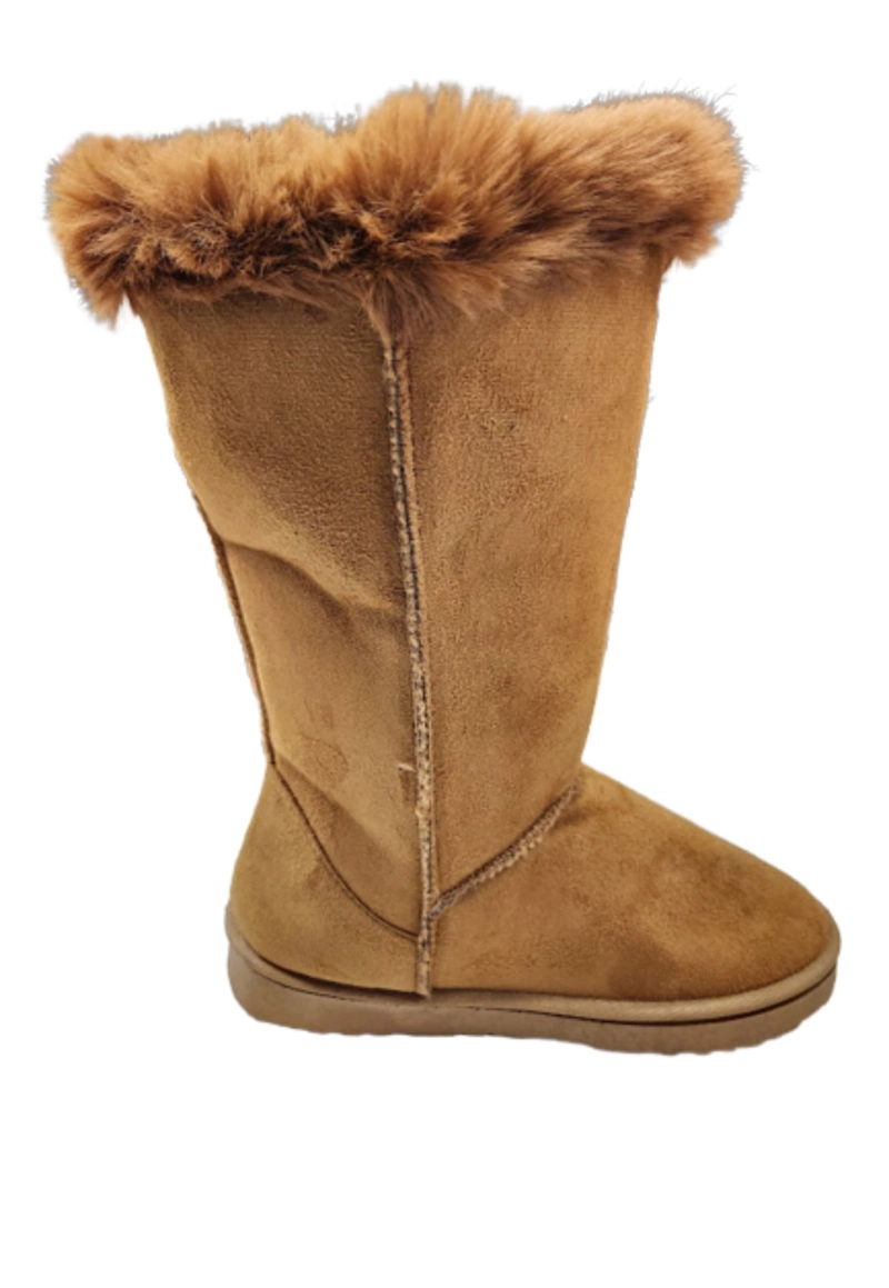 BOTAS MUJER VINNYS OUTLET CAMEL CHIPORRO - 2