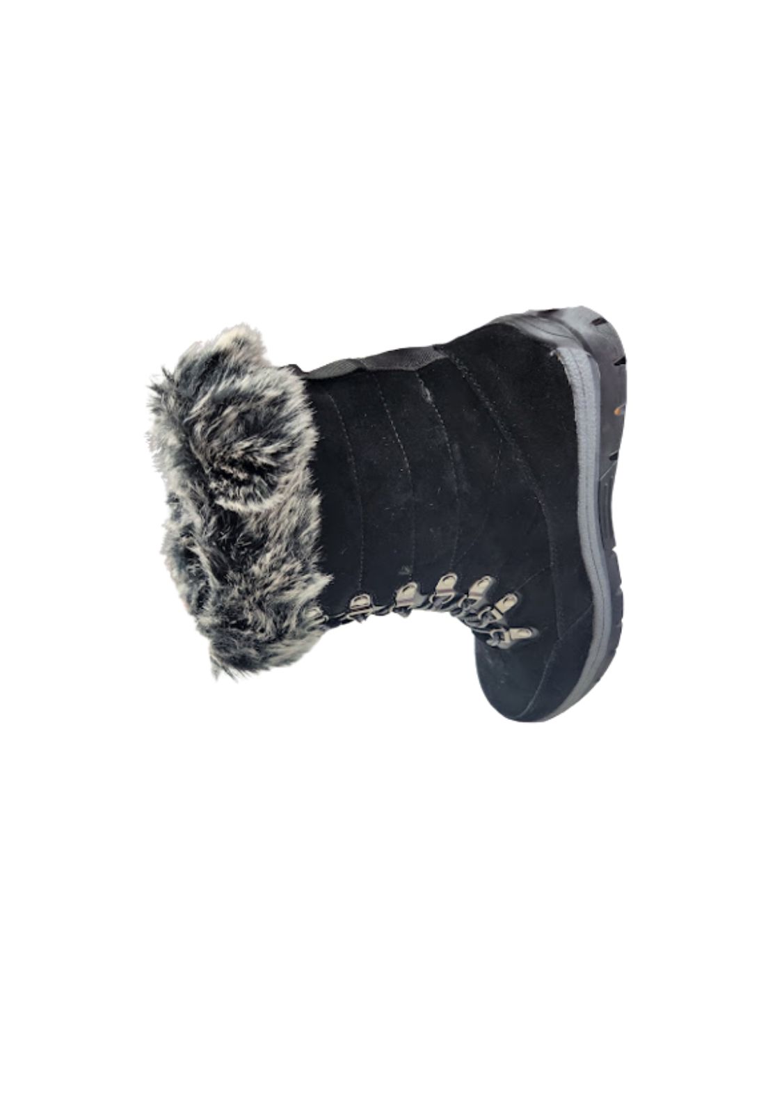 BOTÍN DE INVIERNO MUJER NEGRO CHIPORRO - 3
