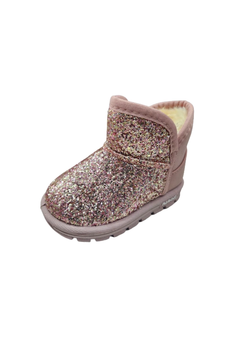 BOTAS NIÑA VINNYS OUTLET ROSADO BRILLANTE CHIPORRO - 1