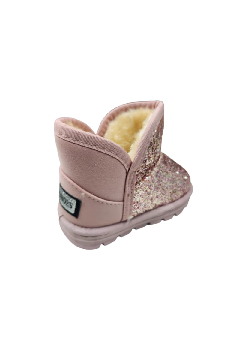 BOTAS NIÑA VINNYS OUTLET ROSADO BRILLANTE CHIPORRO - 2