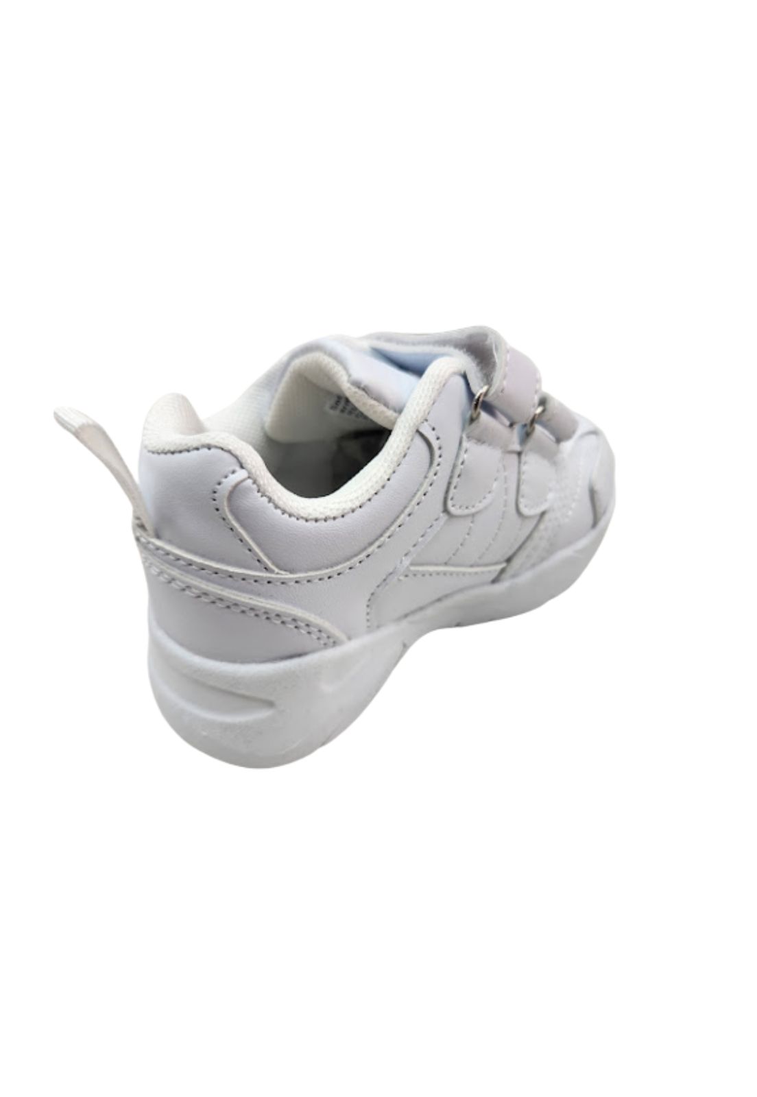 ZAPATILLA ESCOLAR BLANCO VELCRO - 2