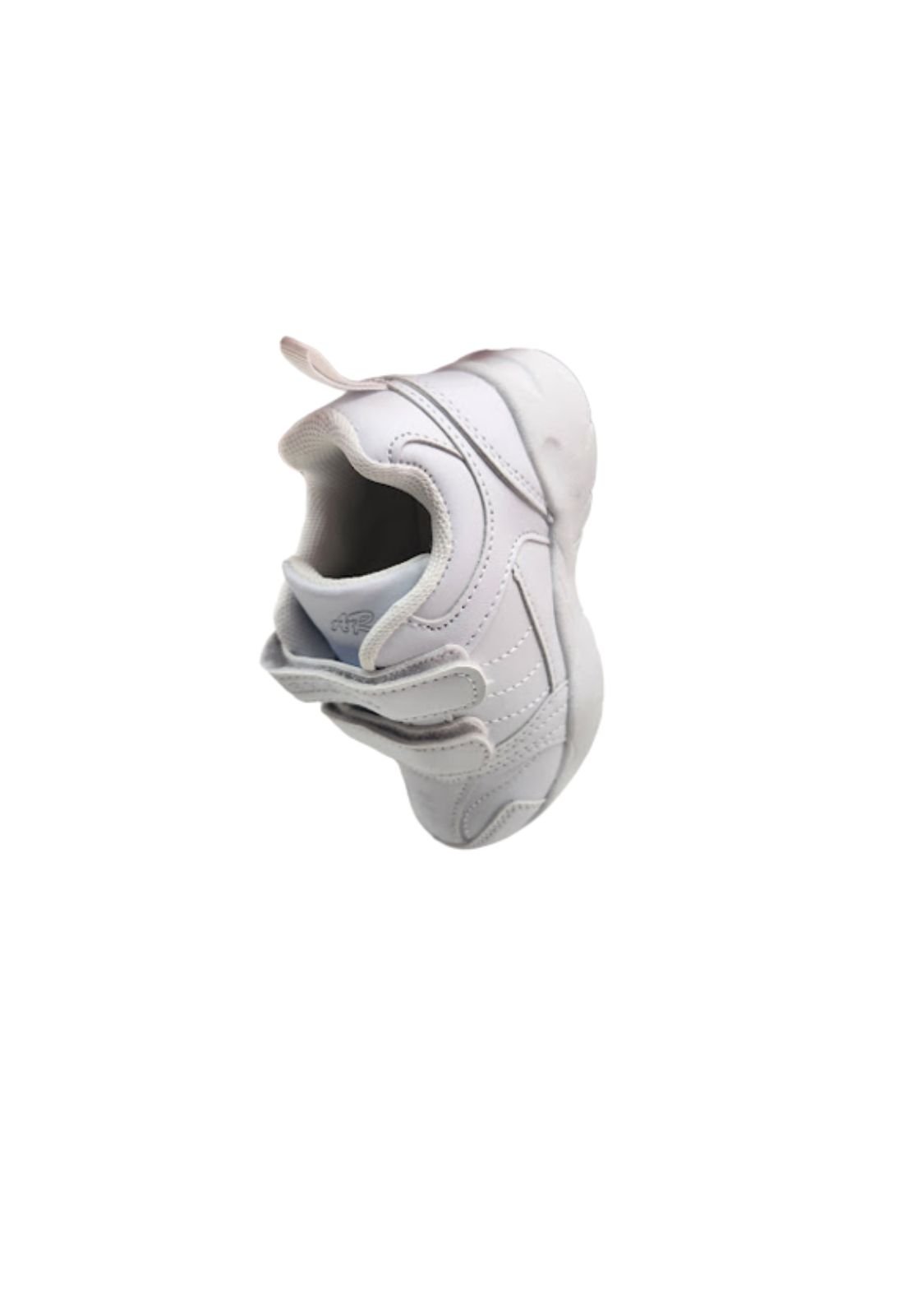 ZAPATILLA ESCOLAR BLANCO VELCRO - 3