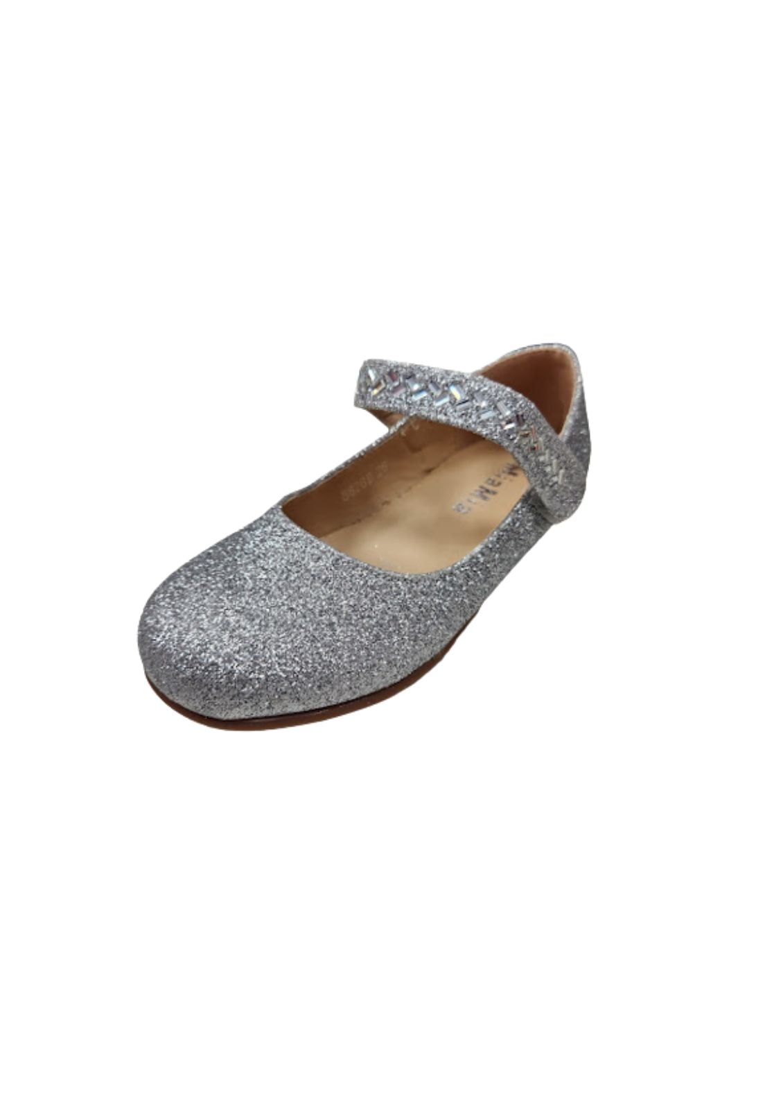 ZAPATO DE VESTIR NIÑA PLATEADO - 1