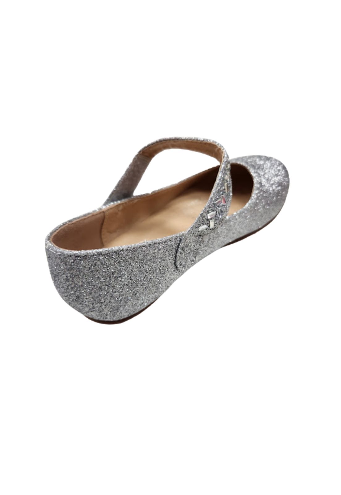 ZAPATO DE VESTIR NIÑA PLATEADO - 2