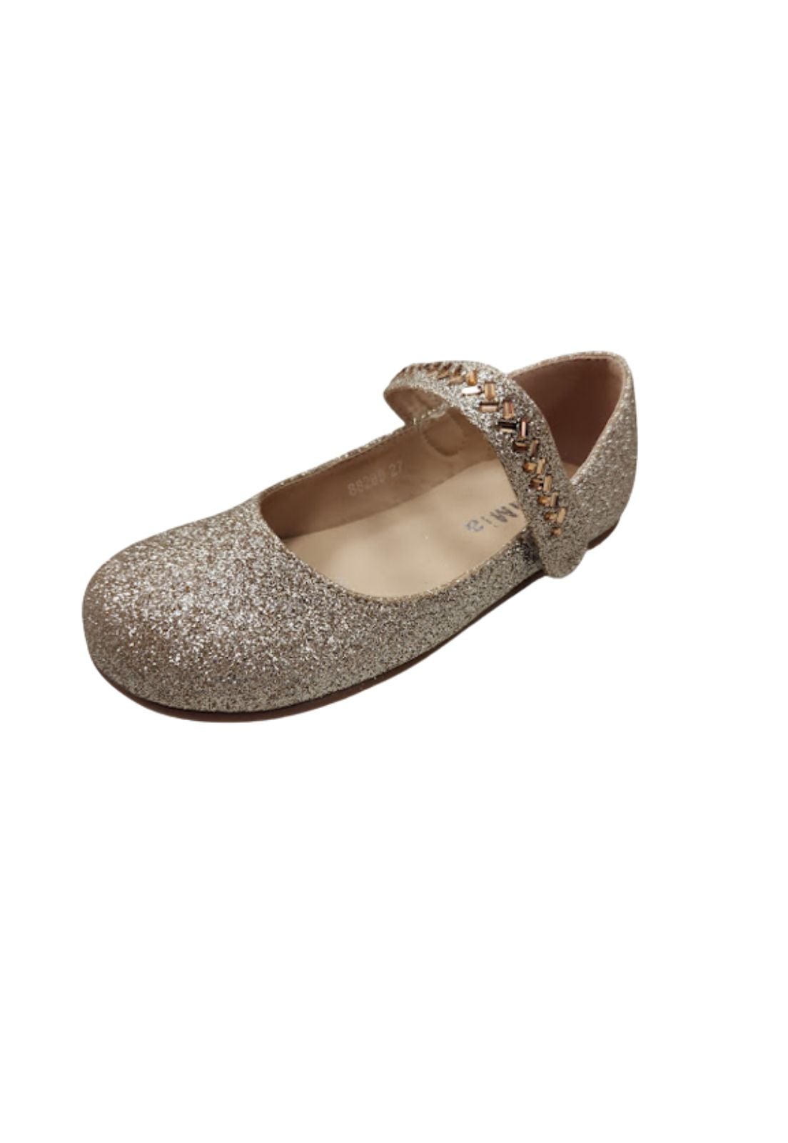 ZAPATO DE VESTIR NIÑA DORADO - 1