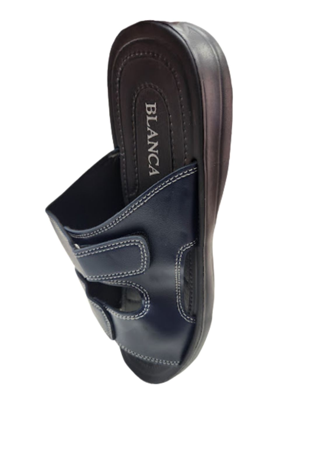 SANDALIAS HOMBRE VINNYS OUTLET AZUL VELCRO - 3
