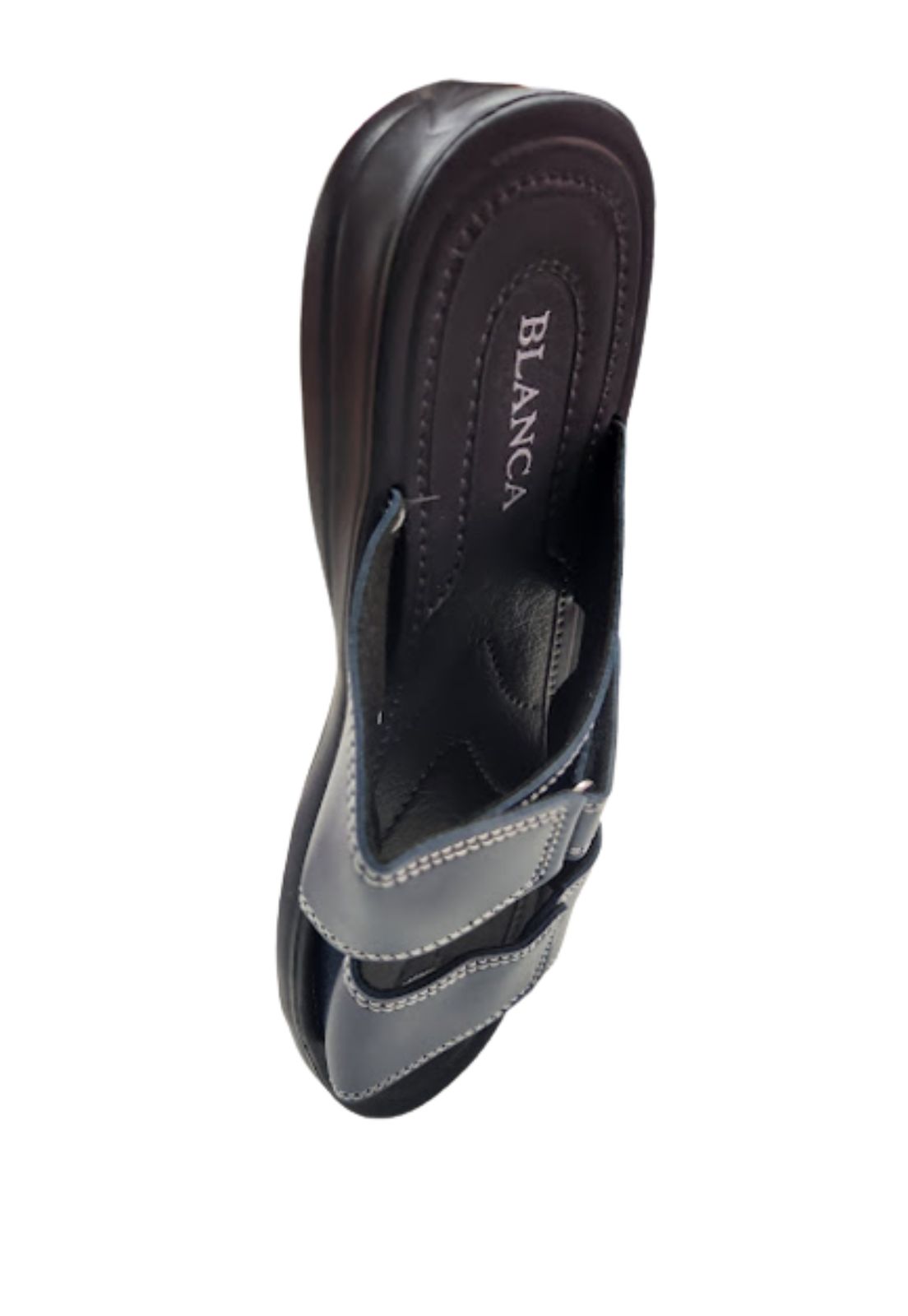 SANDALIAS HOMBRE VINNYS OUTLET AZUL VELCRO - 4