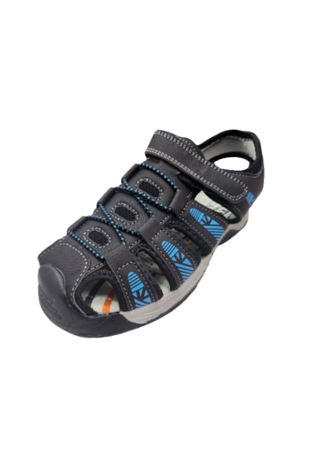 SANDALIAS NIÑO VINNYS OUTLET AZUL VELCRO - 1
