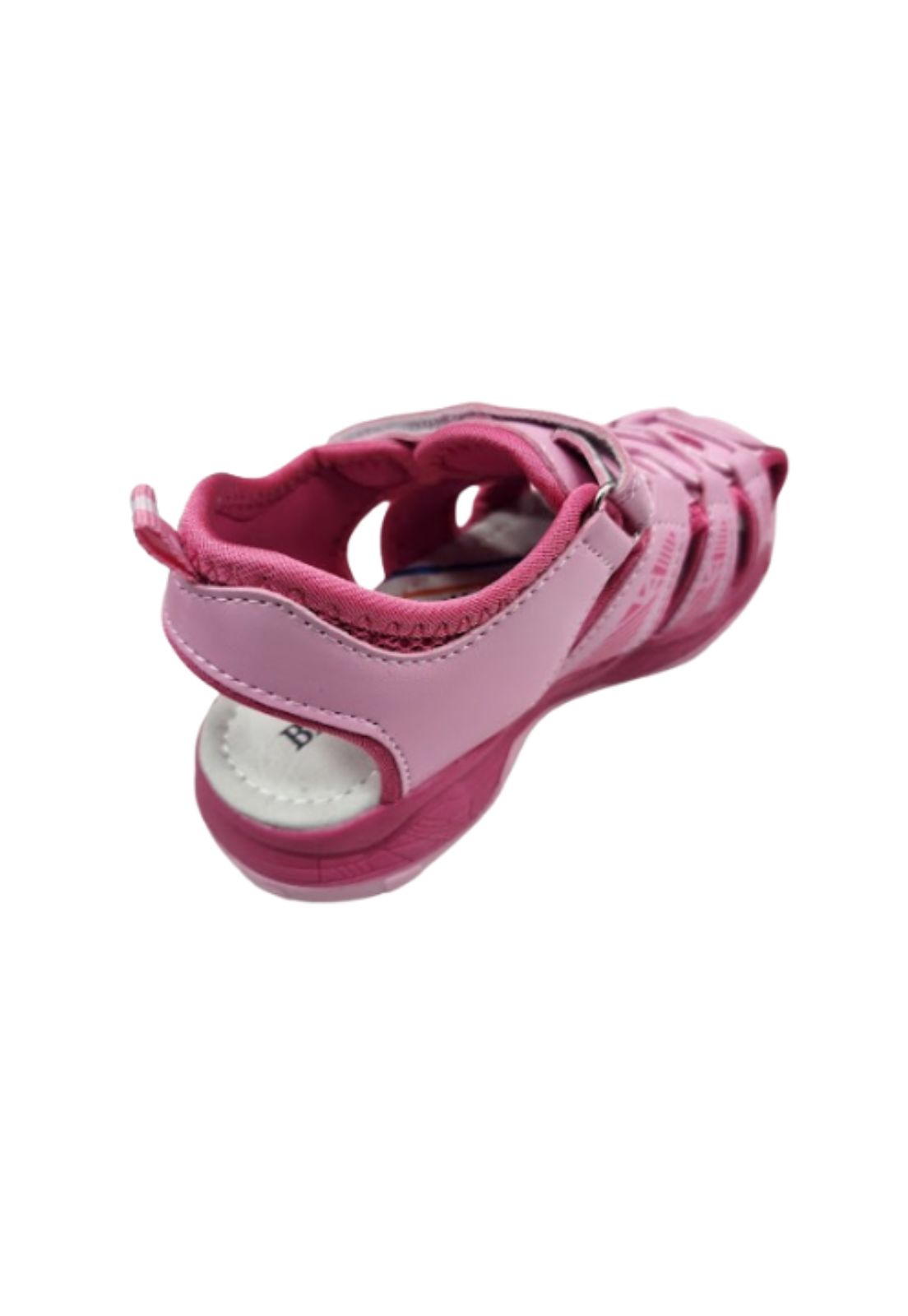 SANDALIAS NIÑA VINNYS OUTLET ROSADO VELCRO - 2