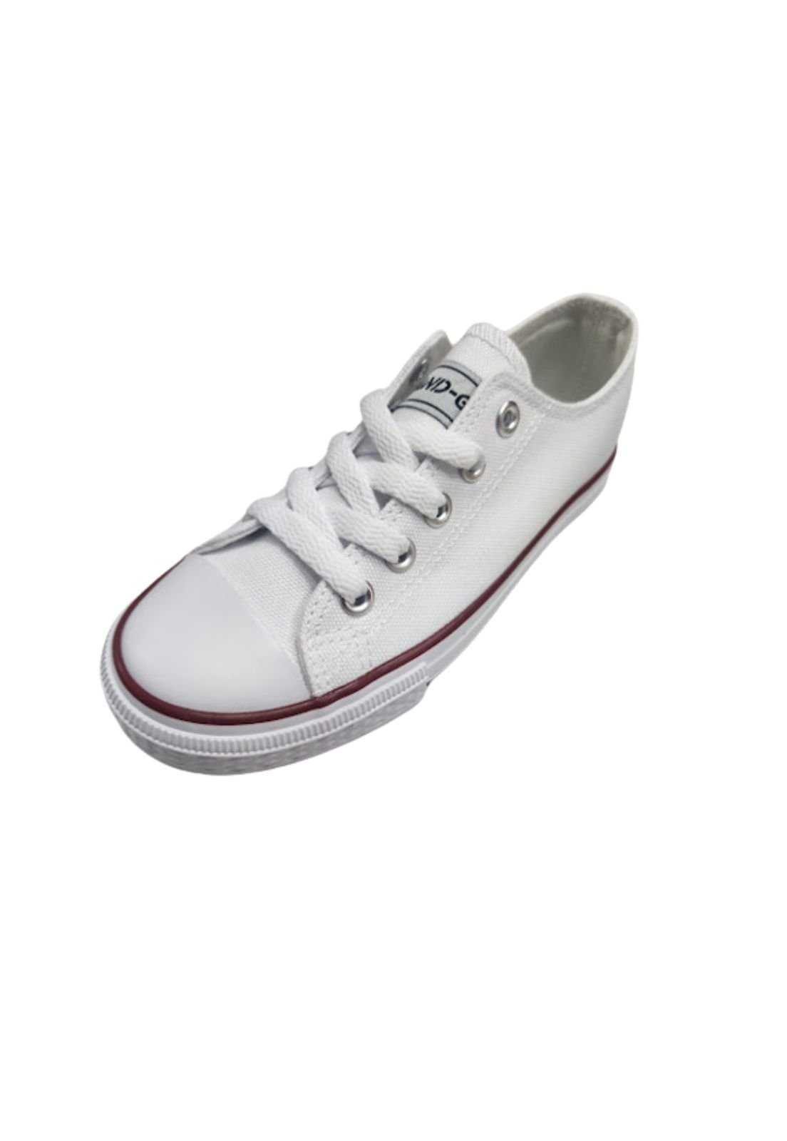 ZAPATILLAS NIÑO Y NIÑA VINNYS OUTLET URBANAS CASUALES BLANCO LONA - 1