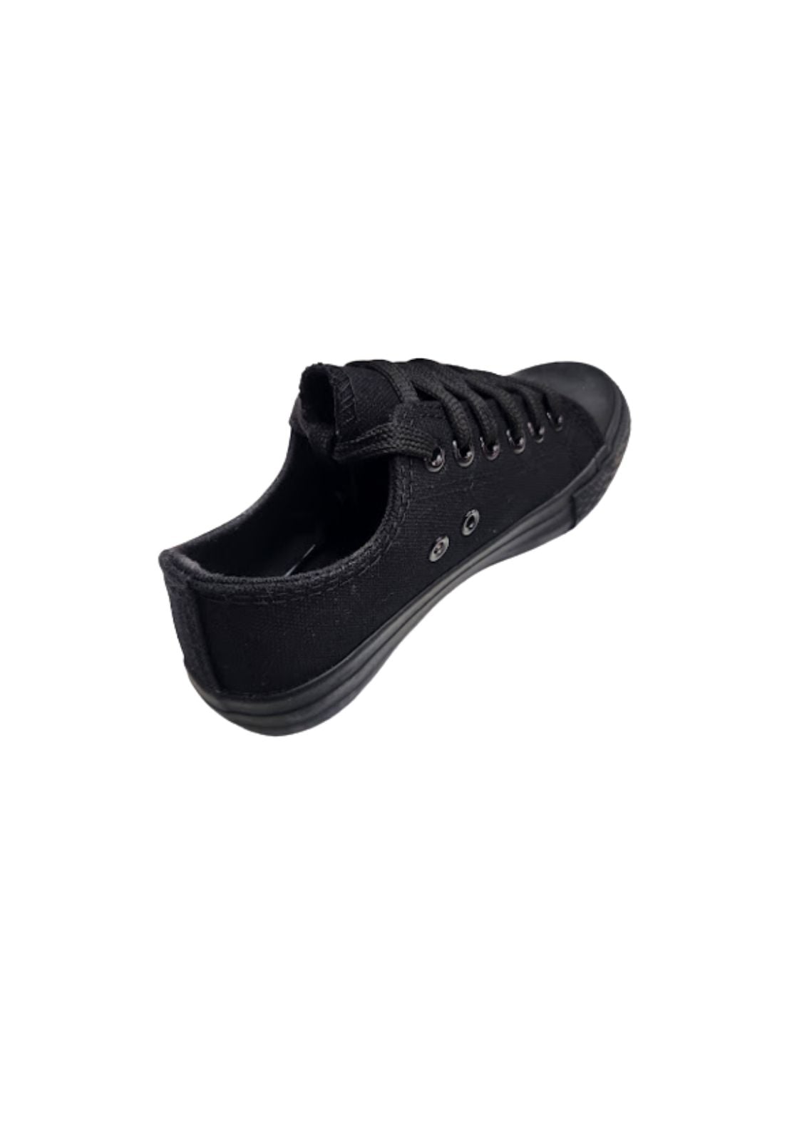 ZAPATILLAS UNISEX VINNYS OUTLET URBANAS CASUALES NEGRO LONA - 2