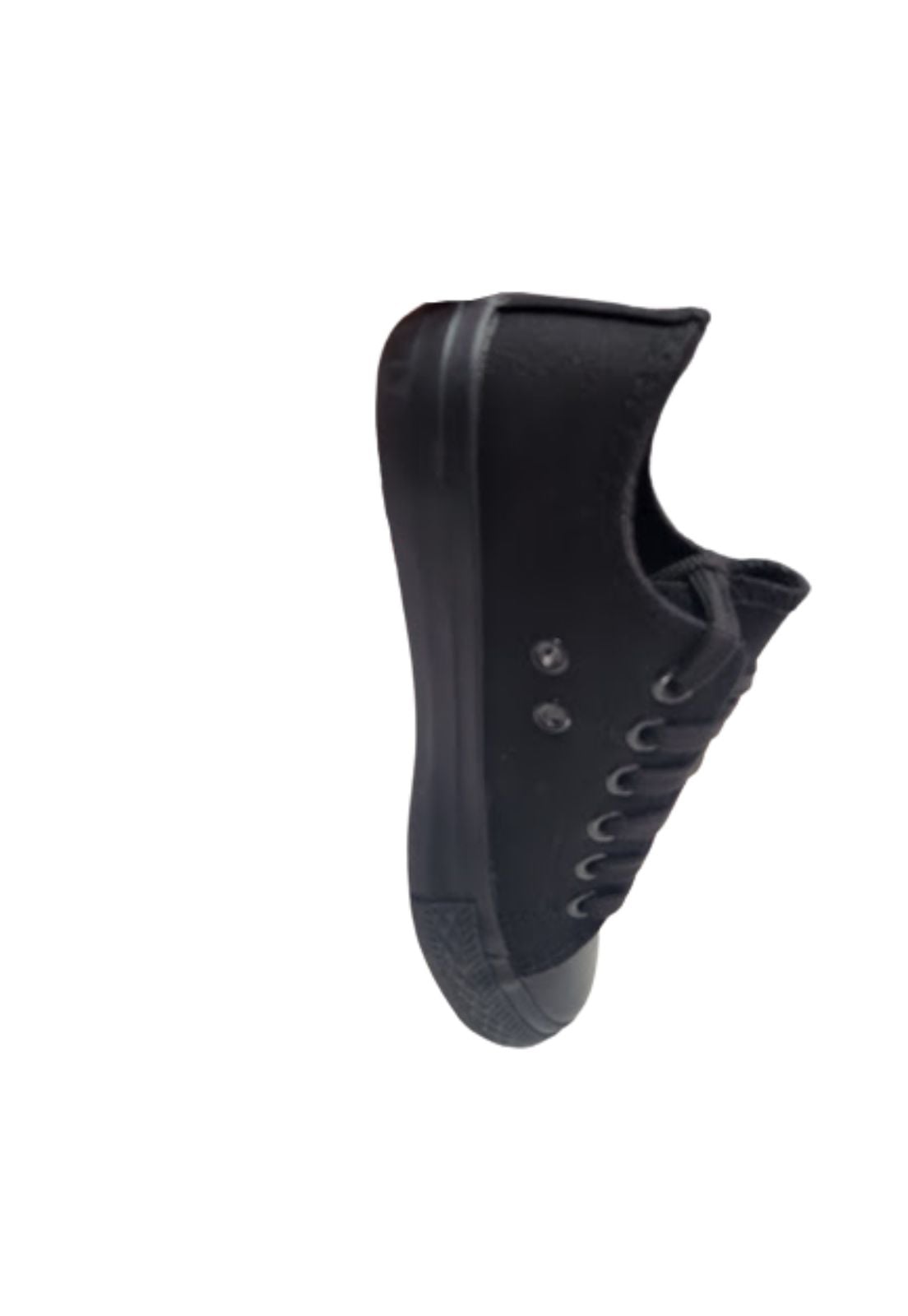 ZAPATILLAS UNISEX VINNYS OUTLET URBANAS CASUALES NEGRO LONA - 4