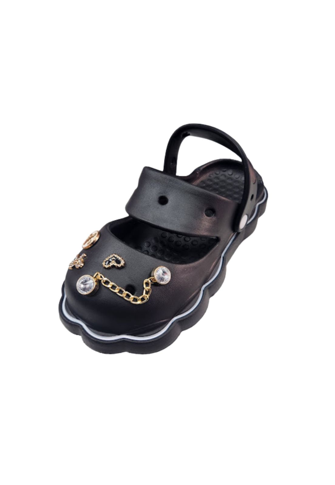 SANDALIAS MUJER VINNYS OUTLET NEGRO CASUAL PLAYA VERANO - 1