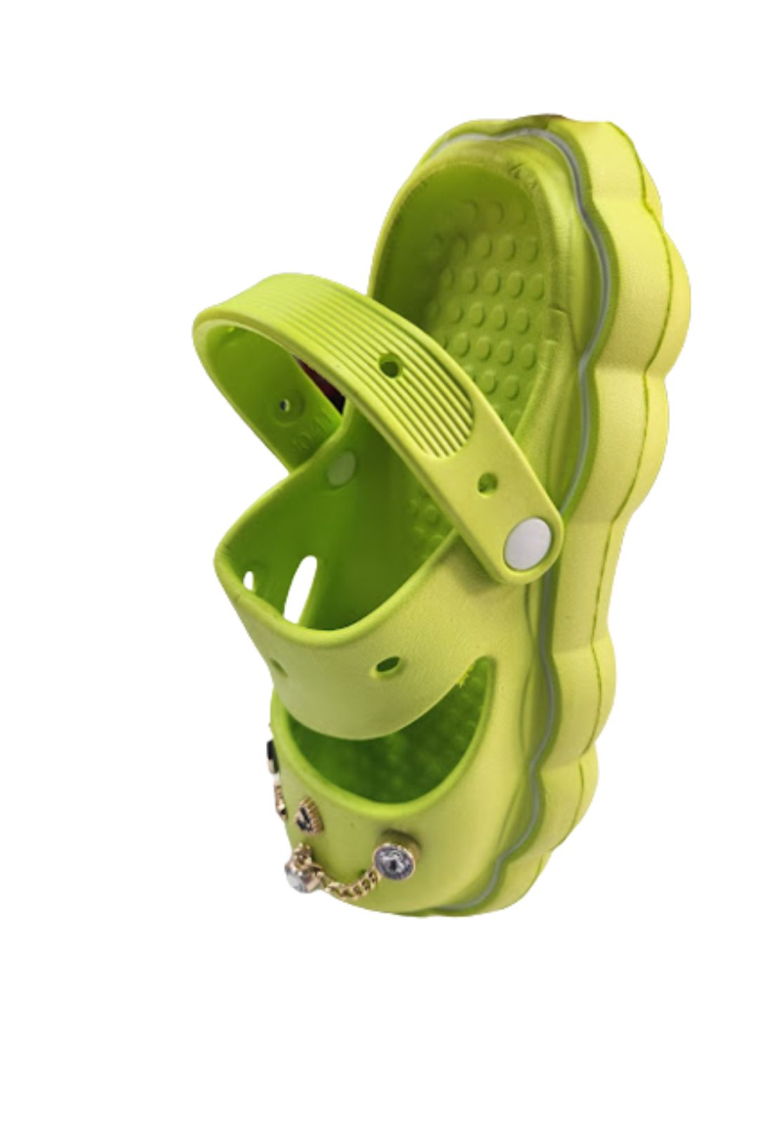 SANDALIAS MUJER VINNYS OUTLET VERDE CASUAL PLAYA VERANO - 3