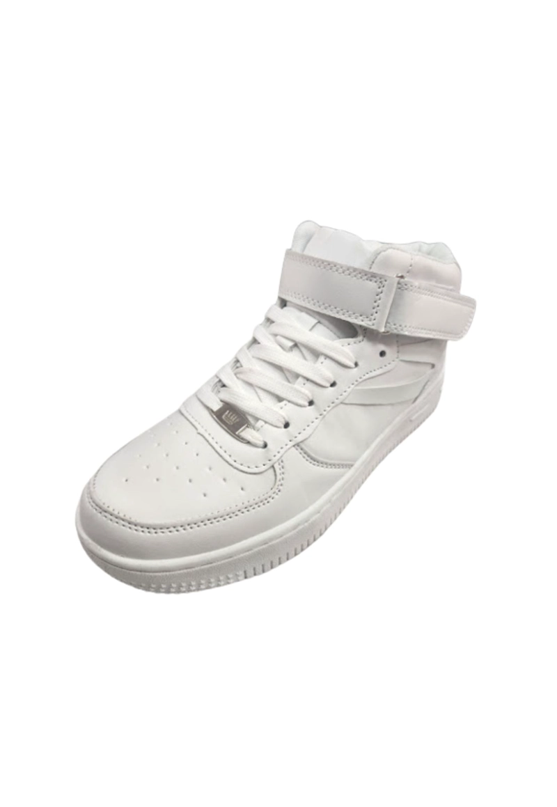 BOTIN MUJER BLANCO VELCRO - 1