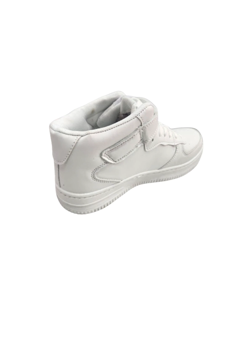 BOTIN MUJER BLANCO VELCRO - 2