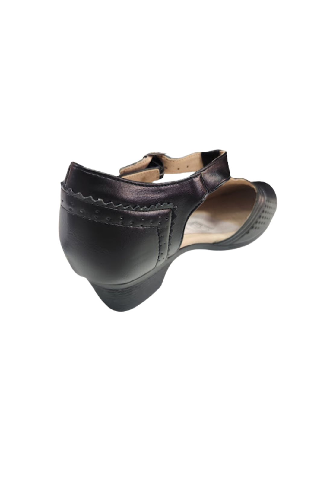 SANDALIAS MUJER VINNYS OUTLET CON TACO NEGRO - 2