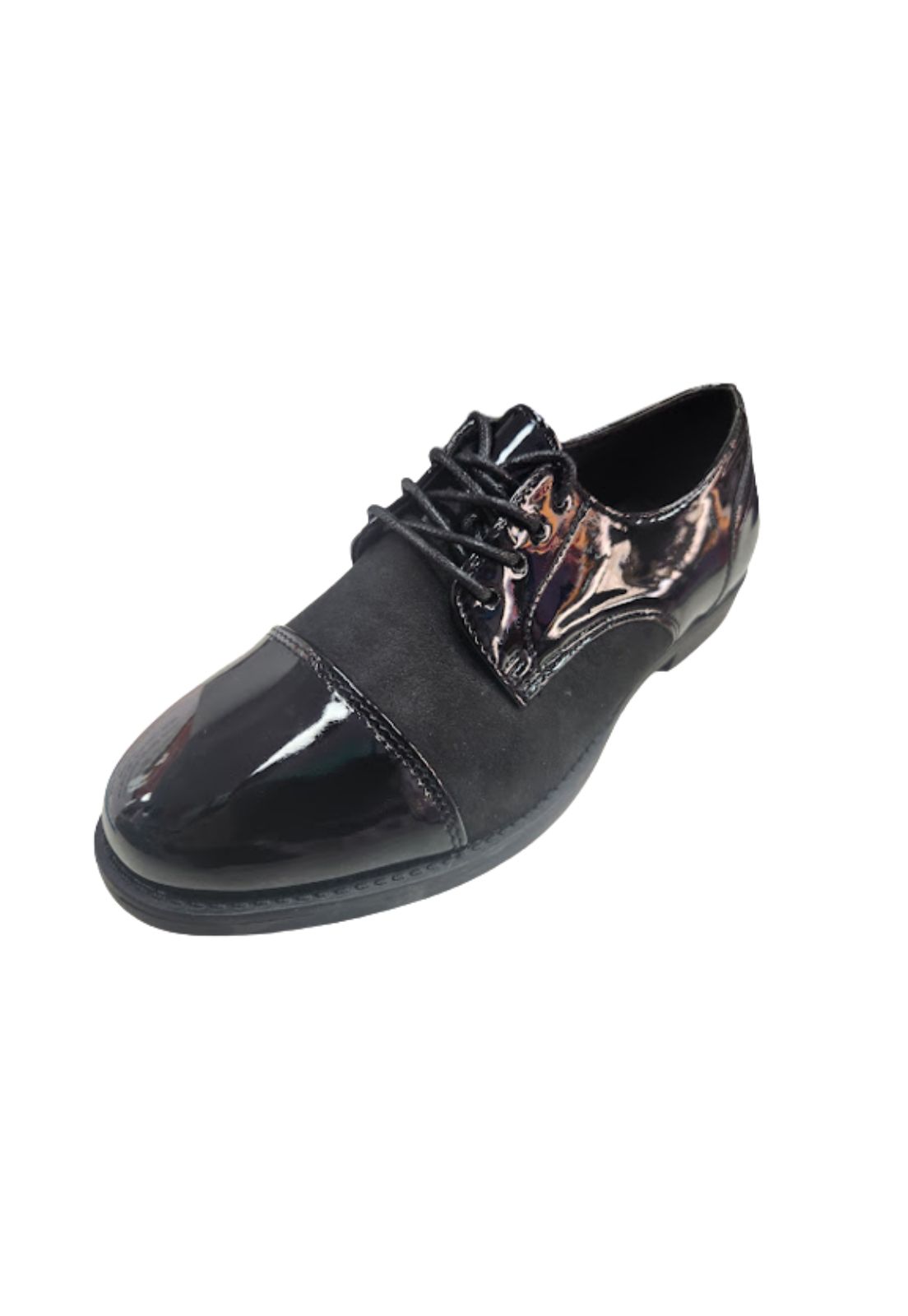 ZAPATO DE VESTIR MUJER NEGRO - 1