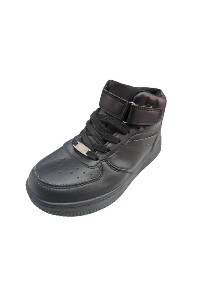 BOTIN ESCOLAR VELCRO NEGRO - 1
