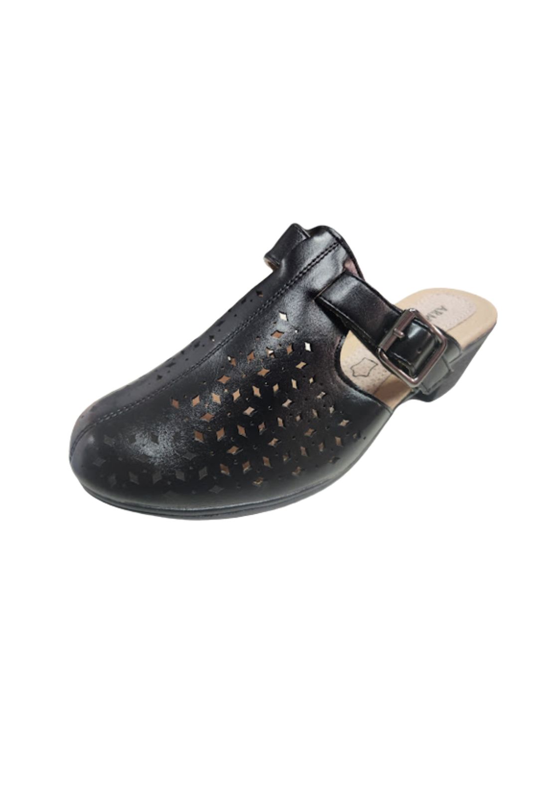 ZUECO MUJER VINNYS OUTLET NEGRO HEBILLA - 1