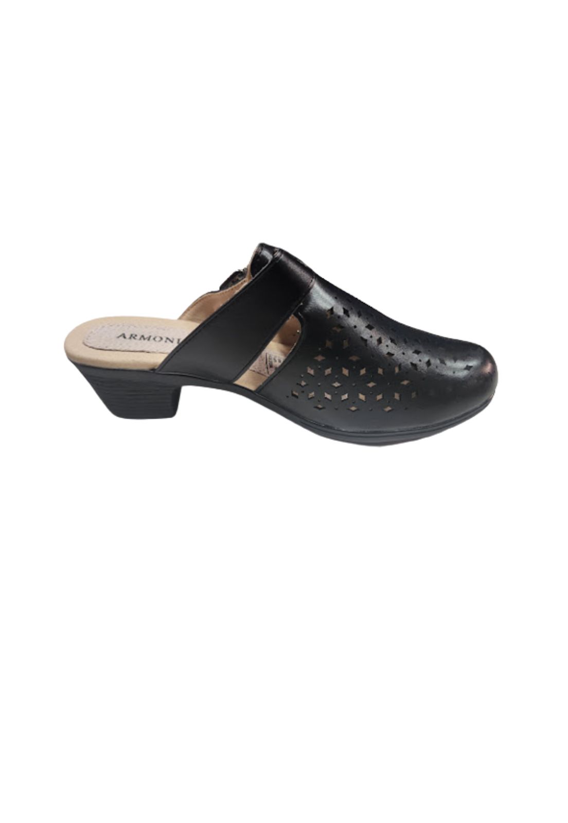 ZUECO MUJER VINNYS OUTLET NEGRO HEBILLA - 2