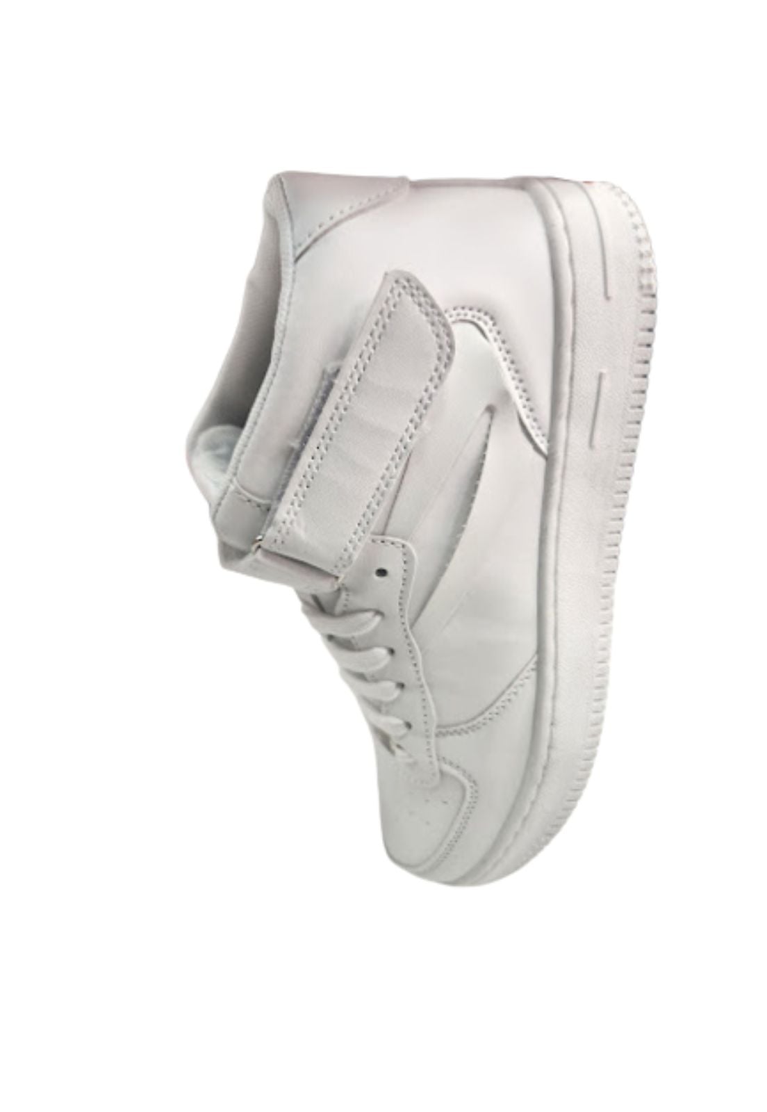ZAPATILLAS UNISEX VINNYS OUTLET BLANCO ESCOLAR VELCRO - 3