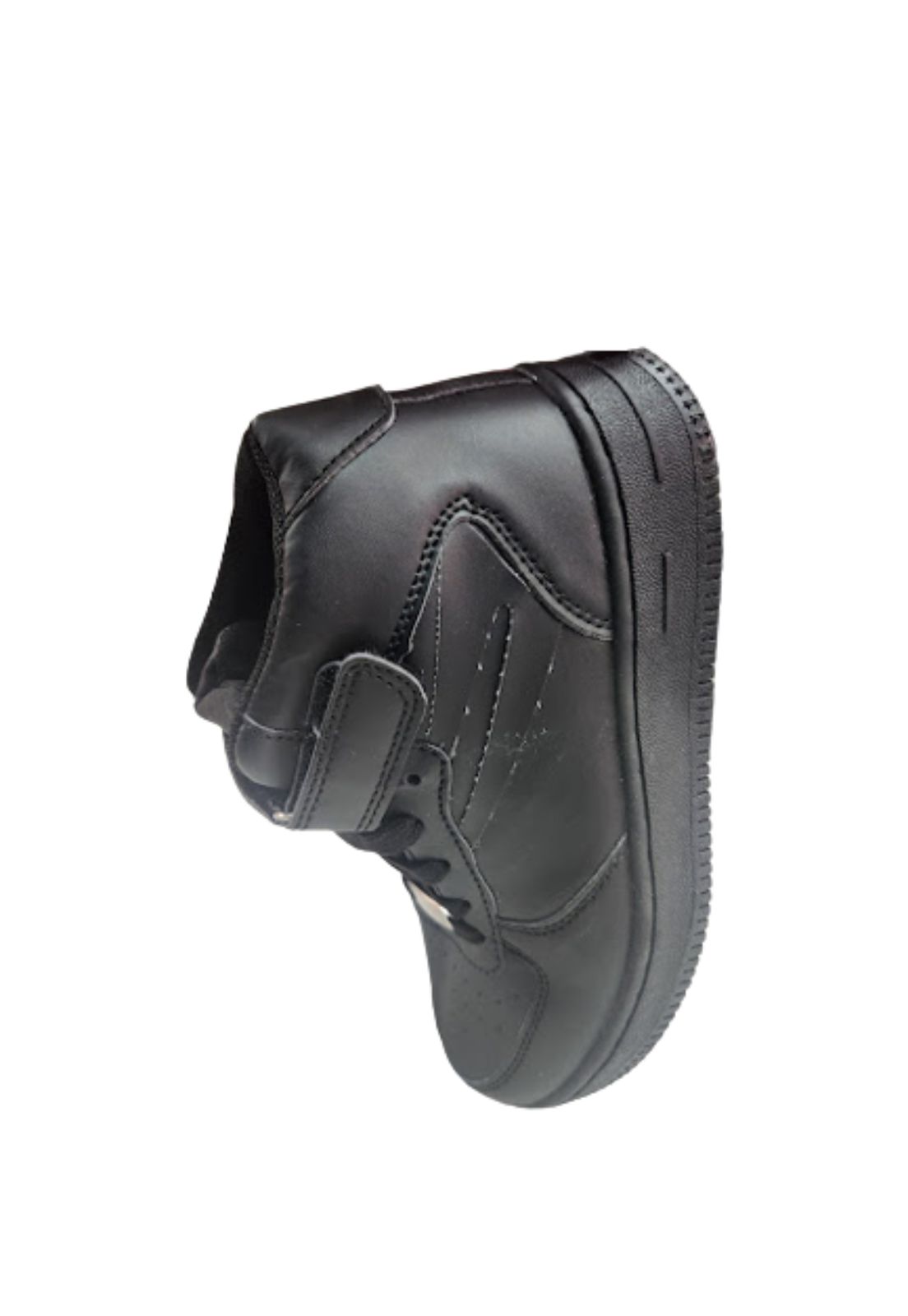 ZAPATILLAS UNISEX VINNYS OUTLET NEGRO ESCOLAR VELCRO - 3