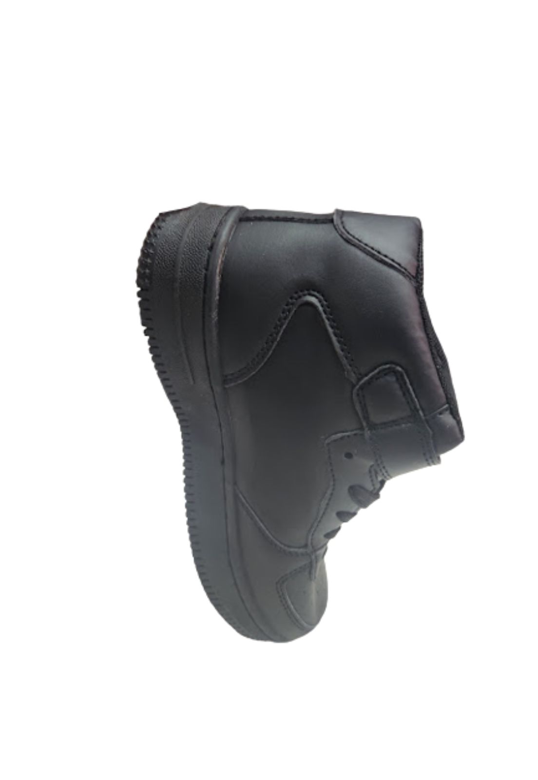 ZAPATILLAS UNISEX VINNYS OUTLET NEGRO ESCOLAR VELCRO - 4
