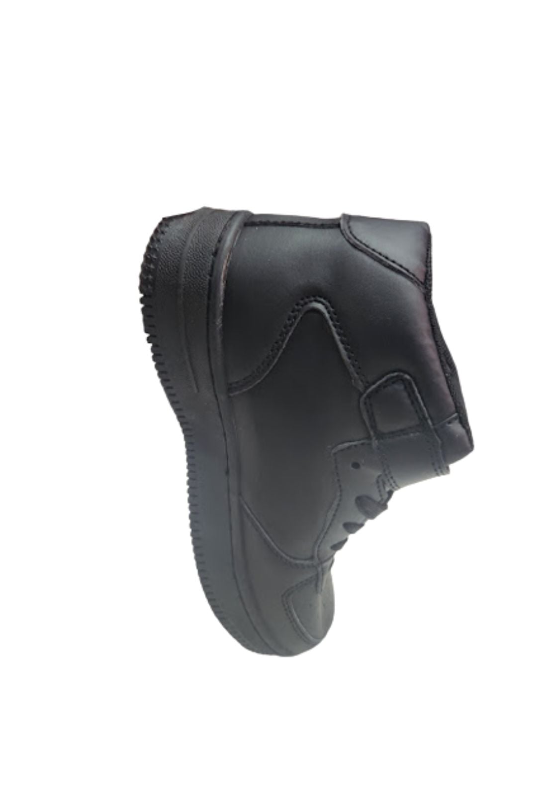 ZAPATILLAS UNISEX VINNYS OUTLET NEGRO ESCOLAR VELCRO - 4