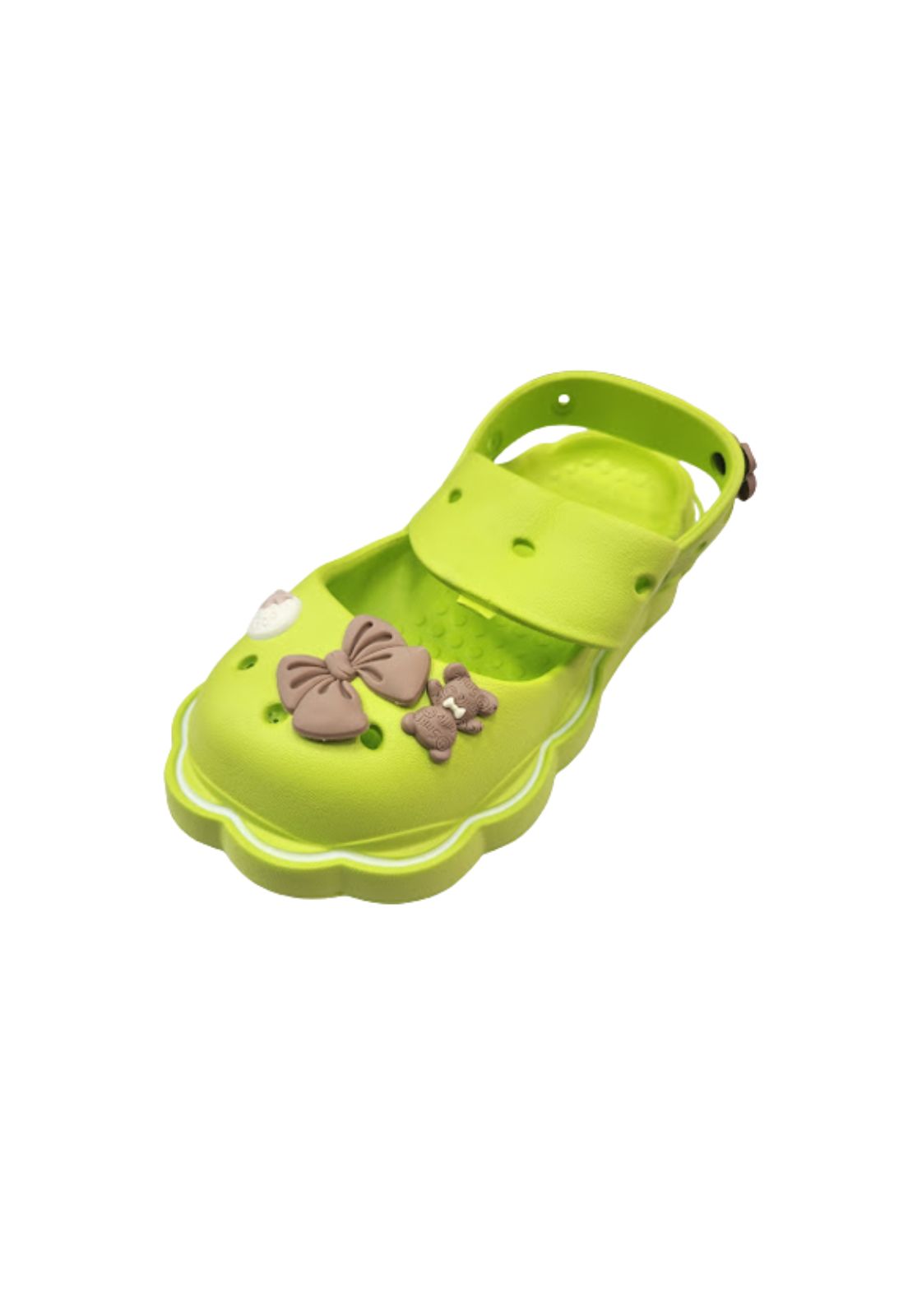 SANDALIAS MUJER VINNYS OUTLET VERDE CASUAL - 1