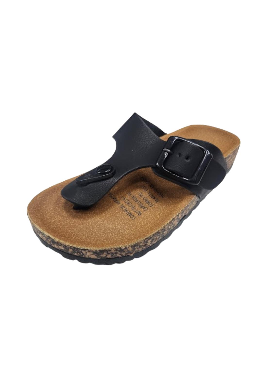 SANDALIAS NIÑA VINNYS OUTLET NEGRO - 1