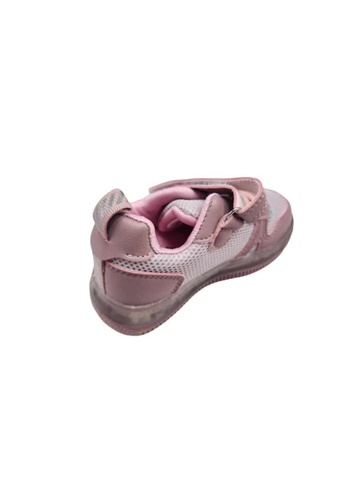 ZAPATILLAS NIÑA VINNYS OUTLET MORADO LUCES VELCRO - 2