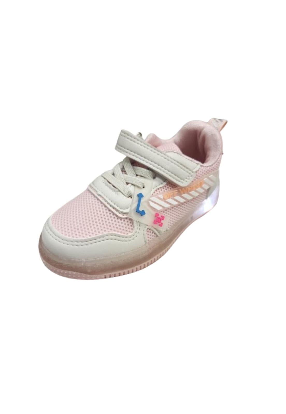ZAPATILLAS NIÑA VINNYS OUTLET ROSADO LUCES - 1