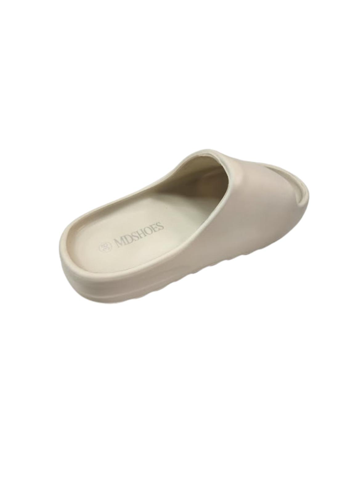 SANDALIAS MUJER VINNYS OUTLET SLIDE BEIGE - 2