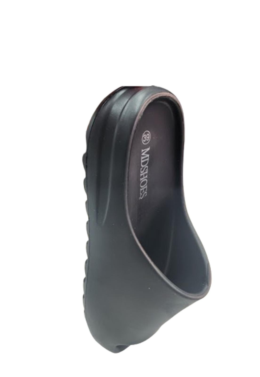 SANDALIAS MUJER VINNYS OUTLET SLIDE NEGRO - 4