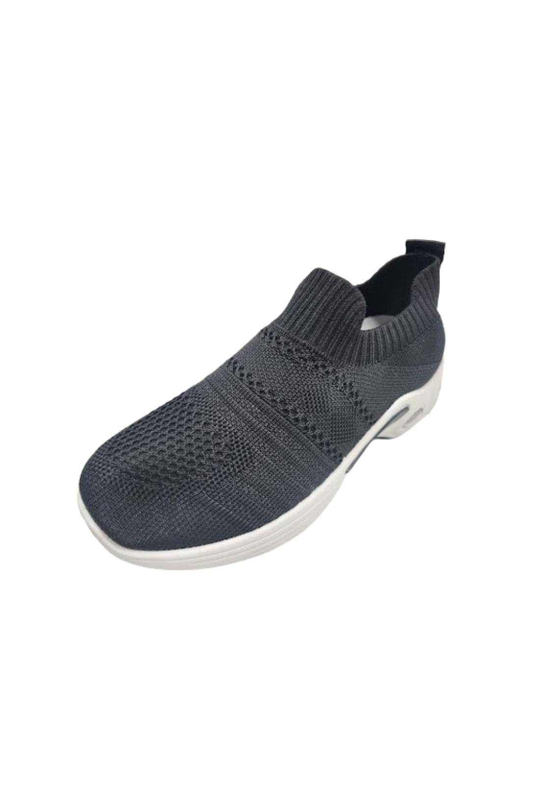 ZAPATILLAS UNISEX VINNYS OUTLET URBANAS CASUALES NEGRO - 1