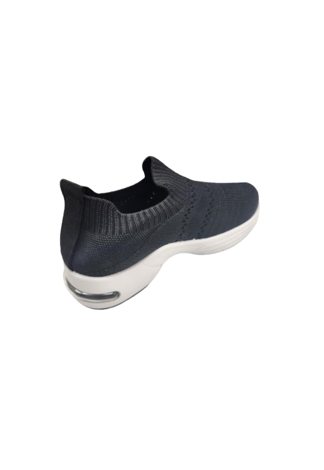 ZAPATILLAS UNISEX VINNYS OUTLET URBANAS CASUALES NEGRO - 2