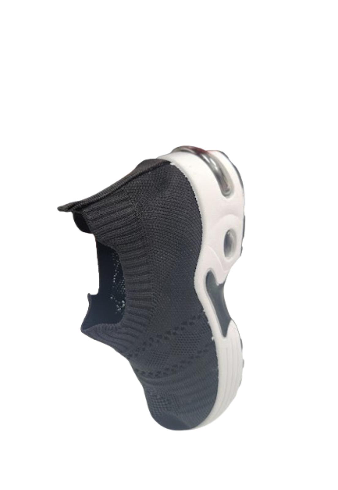 ZAPATILLAS UNISEX VINNYS OUTLET URBANAS CASUALES NEGRO - 3