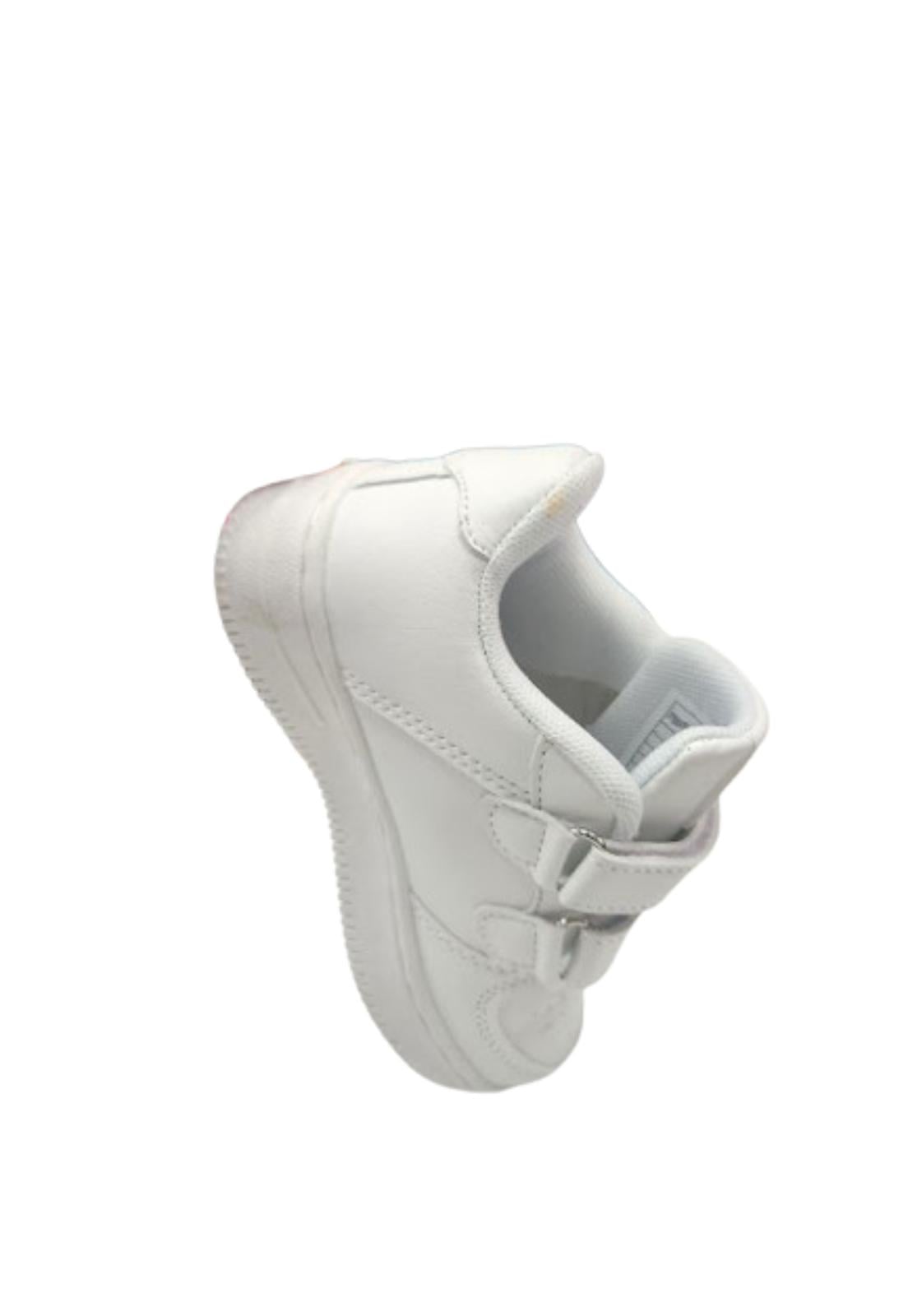 ZAPATILLA ESCOLAR BLANCO VELCRO - 4