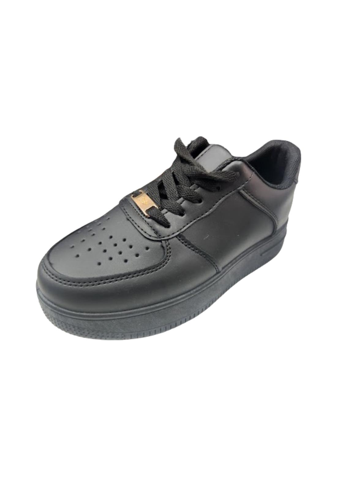 ZAPATILLA ESCOLAR NEGRO UNISEX - 1