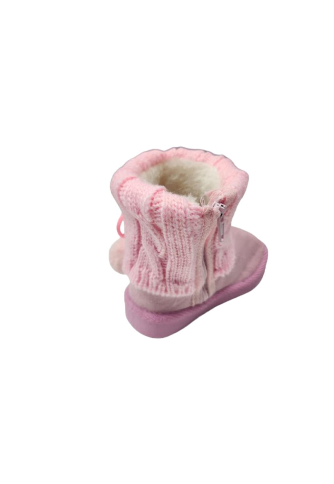 BOTAS NIÑA VINNYS OUTLET ROSADO CHIPORRO PON PON - 2