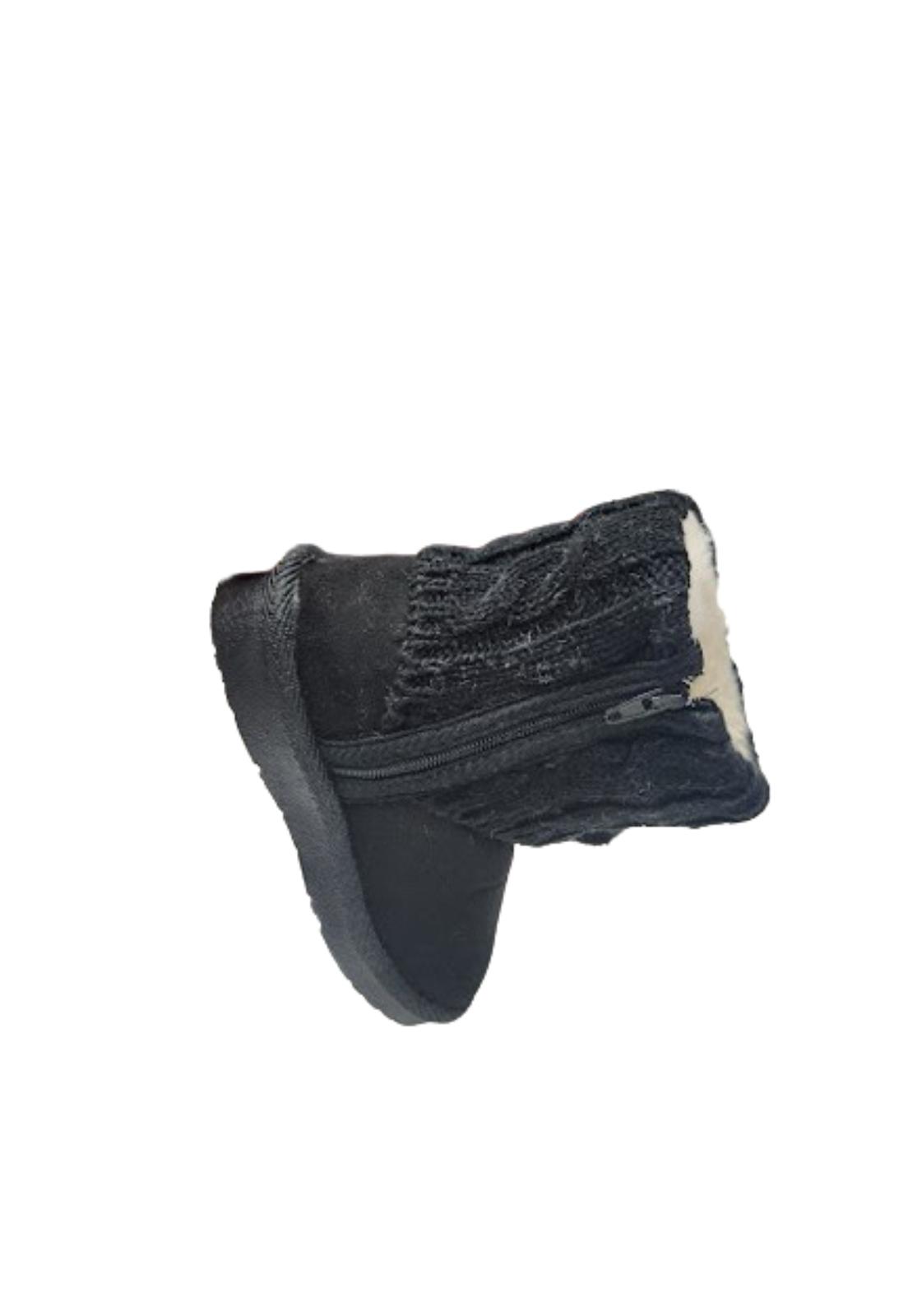 BOTAS NIÑA VINNYS OUTLET NEGRO CHIPORRO - 4